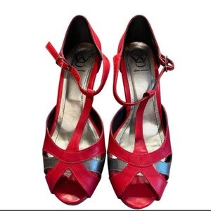 Italian Leather Diana Warner Heels